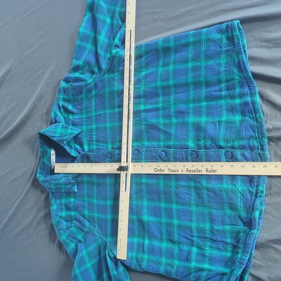 Rider By Lee Button Down Insulated Long Sleeve Flannel Shirt XL Women's - Picture 2 of 8